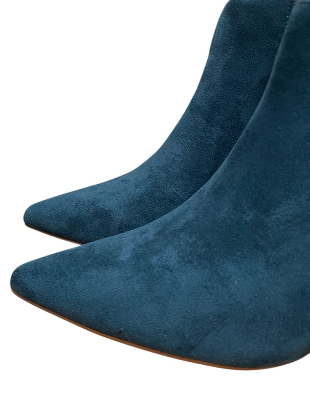 Journee Collection Elitta Bootie Pointed Toe Blue Teal Women’s Size 7.5 - Picture 3 of 10
